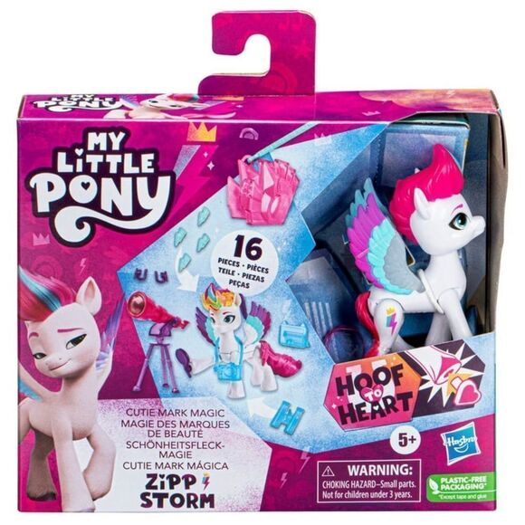 My Little Pony Zip Storm Cutie Make Your Mark Magic Heart To Hoof Action Figure - Picture 1 of 5
